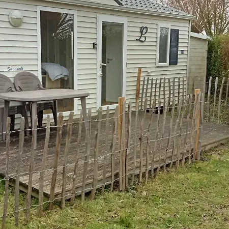 Luxueuze Stacaravan 4pers Met Terras En Tuintje * Bredene